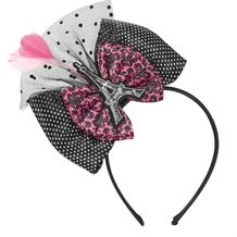 A Day in Paris Party Favour Headband with Bow
