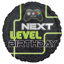 Level Up | Gaming 18" Foil | Helium Balloon