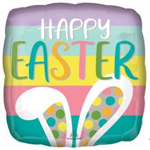 Happy Easter | Bunny Ears 18" Foil | Helium Balloon