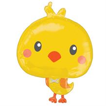 Easter Chick Giant 29" Foil | Helium Balloon