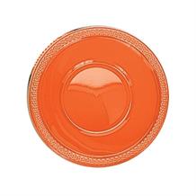 Orange Plastic 18cm Party | Dessert Bowls