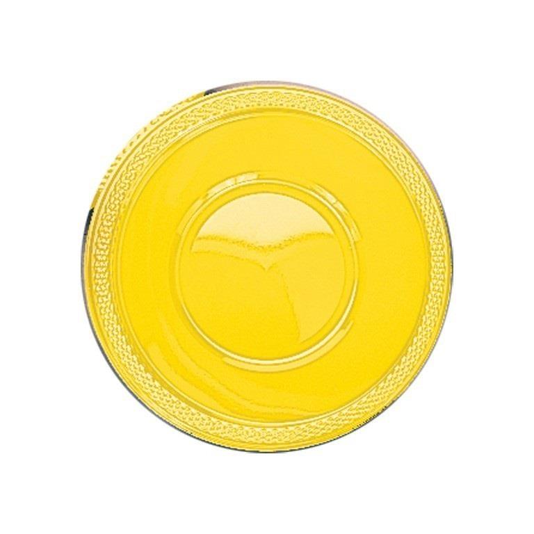 Sunflower Yellow Plastic 18cm Party | Dessert Bowls