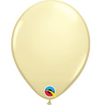 Ivory Silk 5" Qualatex Helium Quality Decorator Latex Party Balloons