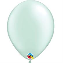 Pearl Mint Green 5" Qualatex Helium Quality Decorator Latex Party Balloons