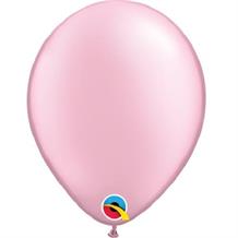 Pearl Pink 5" Qualatex Helium Quality Decorator Latex Party Balloons