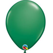 Green 11" Qualatex Helium Quality Decorator Latex Party Balloons