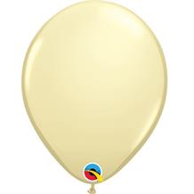 Ivory Silk 11" Qualatex Helium Quality Decorator Latex Party Balloons