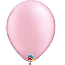 Pearl Pink 11" Qualatex Helium Quality Decorator Latex Party Balloons