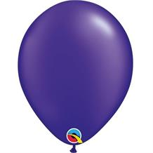 Pearl Quartz Purple 11" Qualatex Helium Quality Decorator Latex Party Balloons