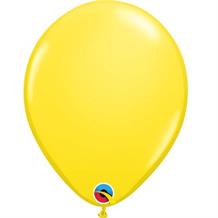 Yellow 11" Qualatex Helium Quality Decorator Latex Party Balloons