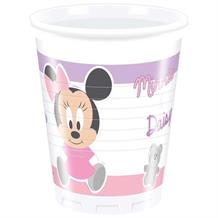 Baby Minnie Mouse Party Cups (200ml) | Party Save Smile
