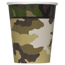 Military Camouflage Party Cup