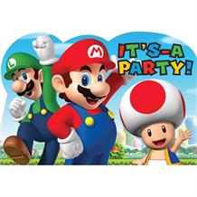 Super Mario Bros. Party Invitations | Invites