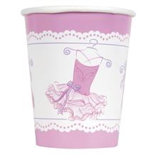 Ballerina 266ml Paper Party Drink Cups