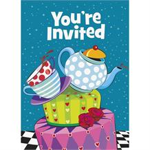 Mad Hatter | Tea Party Invites | Invitations
