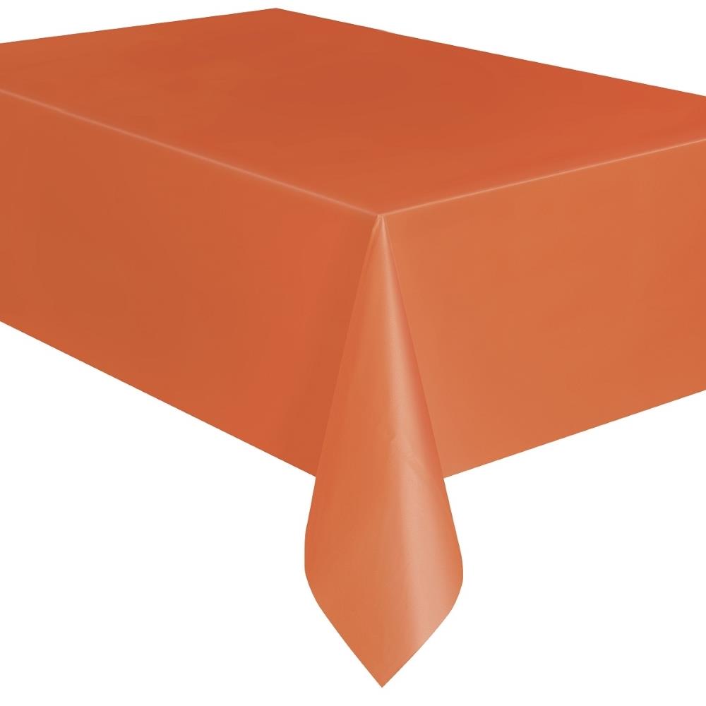 Pumpkin Orange Party Tablecover | Tablecloth
