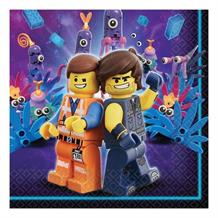 Lego Movie 2 Party Napkins | Serviettes