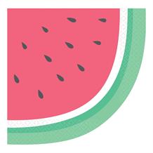 Just Chillin Watermelon 33cm Napkins | Serviettes