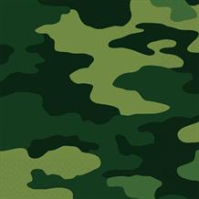 Army Camouflage Party Napkins | Serviettes