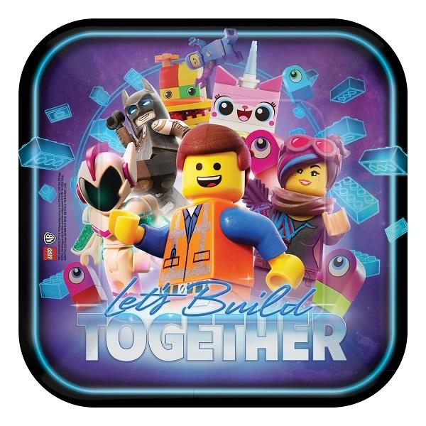 Lego Movie 2 Party 23cm Party Plates