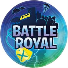 Battle Royal | Gaming Party 23cm Party Plates