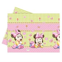 Baby Minnie Mouse Gingham Party Tablecover | Tablecloth