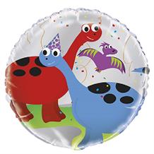 Party Dinosaurs 18" Foil | Helium Balloon