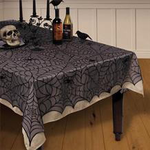 Lace Spider Web | Halloween Party Tablecover | Tablecloth