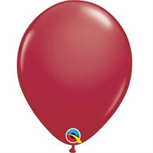 Maroon 11" Qualatex Helium Quality Decorator Latex Party Balloons