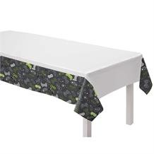 Level Up | Gaming Party Paper Tablecover | Tablecloth