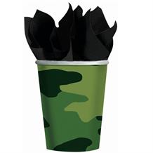 Army Camouflage Party Cups