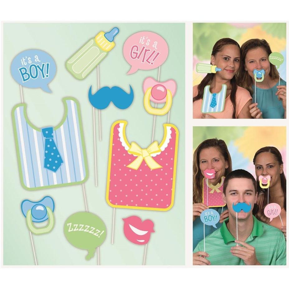 Baby Shower Photo Booth Party Props
