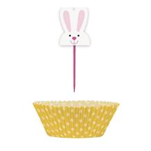 Easter Bunny | Rabbit and Carrot Cupcake Cases and Decorations