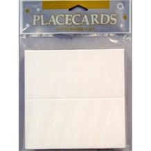 Traditional White Wedding Table Placecards