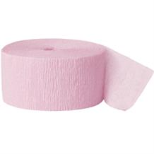 Baby Pink Crepe Party Streamer Decoration