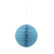 Teal Blue Honeycomb Ball Party Hanging Decorations