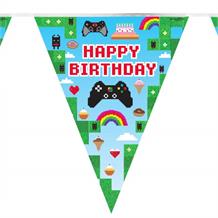 Gaming Birthday Bunting Party Decoration | Party Save Smile