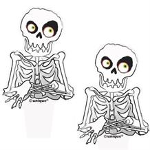 Skeleton Cake Picks | Toppers Halloween Decoration