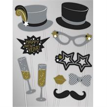 Happy New Year | Top Hat Photo Booth Party Props