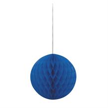 Royal Blue Honeycomb Ball Party Hanging Decorations