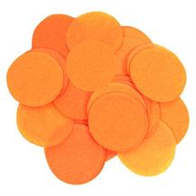 Orange 15mm Paper Table Confetti | Decoration
