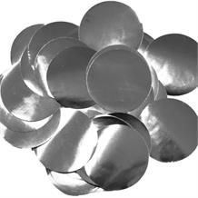 Silver Metallic Foil 25mm Table Confetti | Decoration