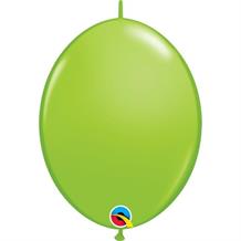 Lime Green Quick Link 12" Qualatex Helium Quality Decorator Latex Party Balloons