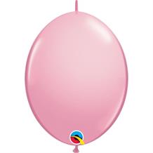 Baby Pink Quick Link 12" Qualatex Helium Quality Decorator Latex Party Balloons