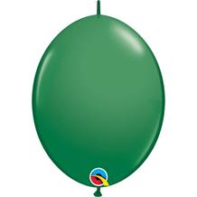 Green Quick Link 12" Qualatex Helium Quality Decorator Latex Party Balloons