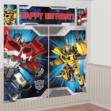 Transformers Giant Scene Setter Party Decoration