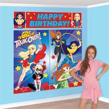 DC Super Hero Girls Party Scene Setter Decoration