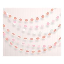 Rose Gold Blush Party Garland Decorations