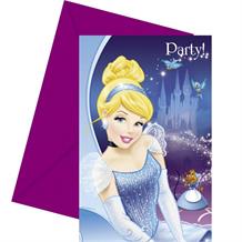 Cinderella Party Invitations | Invites with Envelopes