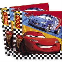 Disney Cars RSN 33cm Paper Party Napkins | Serviettes | Tissues